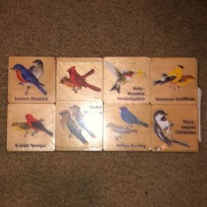 Backyard Birds Memory Tiles Game - Maple Landmark